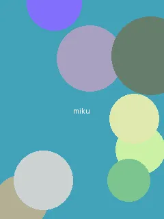 窃窃私语赵青老陈 - 初音未来角色图